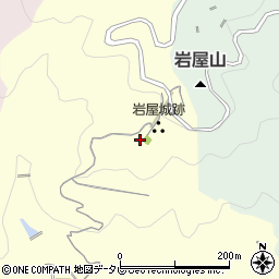 高橋紹運墓周辺の地図