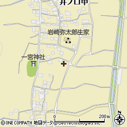 高知県安芸市井ノ口甲1282周辺の地図