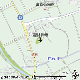 寶林禅寺周辺の地図