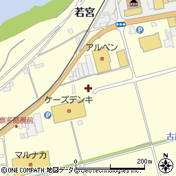 愛媛県大洲市若宮1415周辺の地図