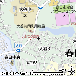 株式会社九州カルストーン住宅周辺の地図
