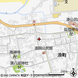 佐賀県唐津市湊町周辺の地図
