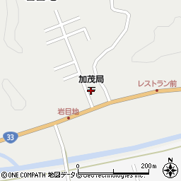 加茂郵便局 ＡＴＭ周辺の地図