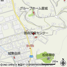 愛媛県大洲市徳森2375-2周辺の地図
