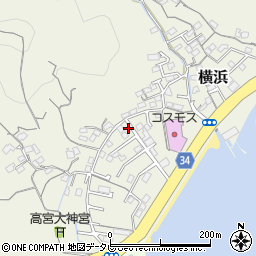 高知県高知市横浜177周辺の地図