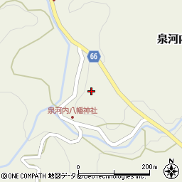 福岡県嘉麻市泉河内周辺の地図