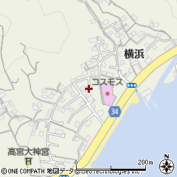 高知県高知市横浜174周辺の地図