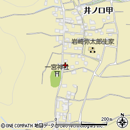高知県安芸市井ノ口甲1612周辺の地図