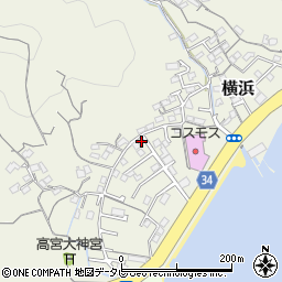 高知県高知市横浜177-1周辺の地図