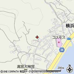 高知県高知市横浜239周辺の地図