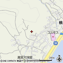 高知県高知市横浜240周辺の地図