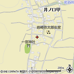 高知県安芸市井ノ口甲1618周辺の地図
