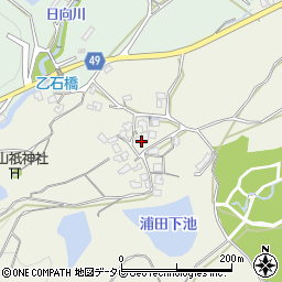 福岡県福岡市西区金武1608周辺の地図