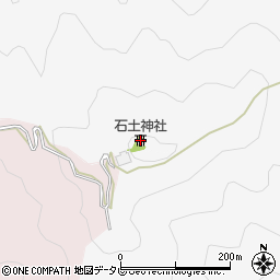 石土神社周辺の地図