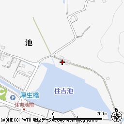 高知県高知市池2250周辺の地図