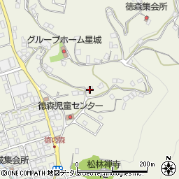 愛媛県大洲市徳森1812周辺の地図