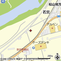 愛媛県大洲市若宮1472周辺の地図