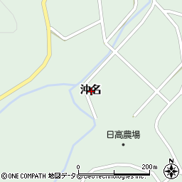 高知県高岡郡日高村沖名周辺の地図