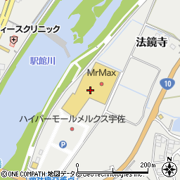 ＭｒＭａｘ宇佐店周辺の地図