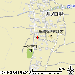 高知県安芸市井ノ口甲2318周辺の地図
