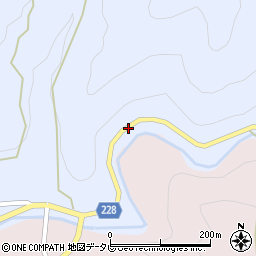 愛媛県喜多郡内子町只海甲周辺の地図