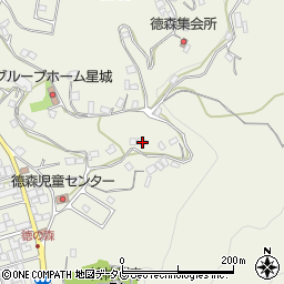 愛媛県大洲市徳森1815-1周辺の地図