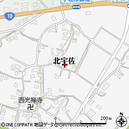 大分県宇佐市北宇佐2108周辺の地図