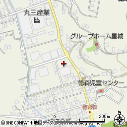 愛媛県大洲市徳森1424-1周辺の地図