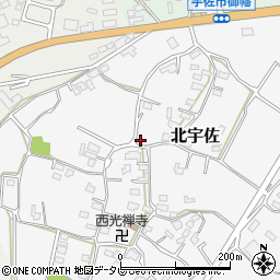 大分県宇佐市北宇佐2079周辺の地図