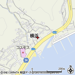 高知県高知市横浜160周辺の地図