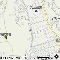 愛媛県大洲市徳森535周辺の地図