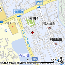 福岡県春日市一の谷1丁目16周辺の地図