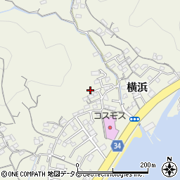高知県高知市横浜231周辺の地図