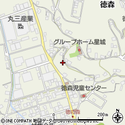 愛媛県大洲市徳森1792周辺の地図