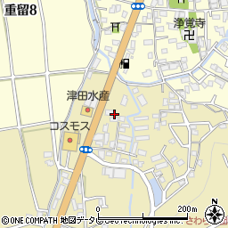 西部水道工事株式会社周辺の地図