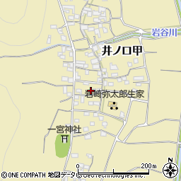 高知県安芸市井ノ口甲1707周辺の地図