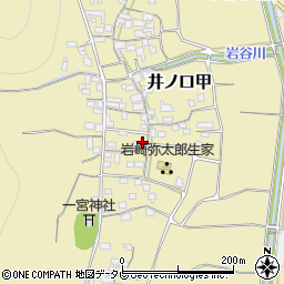 高知県安芸市井ノ口甲1705周辺の地図