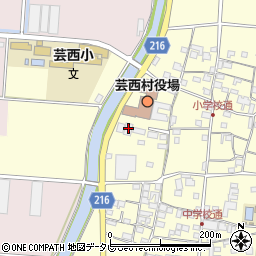 芸西村役場　芸西村社会福祉協議会周辺の地図