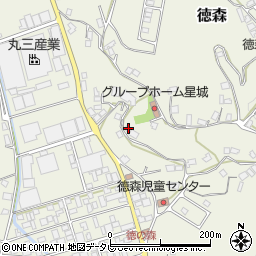 愛媛県大洲市徳森1794周辺の地図