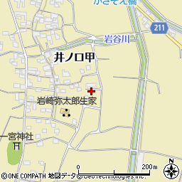 高知県安芸市井ノ口甲2182周辺の地図