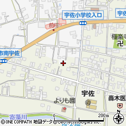 大分県宇佐市北宇佐1612周辺の地図