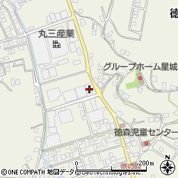 愛媛県大洲市徳森1344周辺の地図