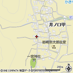 高知県安芸市井ノ口甲2112周辺の地図
