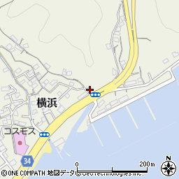 高知県高知市横浜83周辺の地図