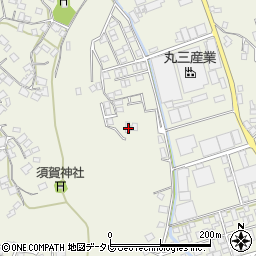 愛媛県大洲市徳森557周辺の地図