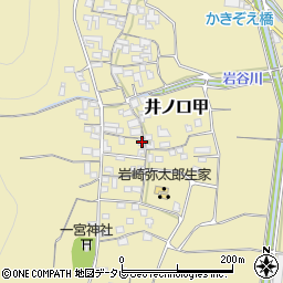 高知県安芸市井ノ口甲2140周辺の地図