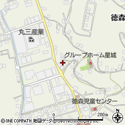愛媛県大洲市徳森1429周辺の地図