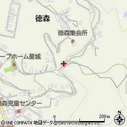 愛媛県大洲市徳森1762-3周辺の地図