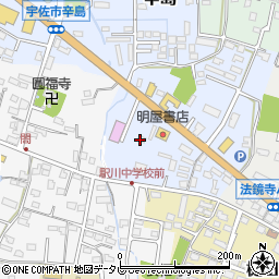 大晃通信建設株式会社　本社宇佐営業所周辺の地図