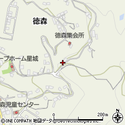 愛媛県大洲市徳森1761周辺の地図
